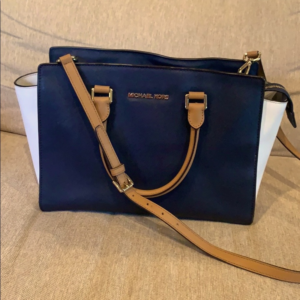 Michael Kors Color Block Satchel pursebag $199obo